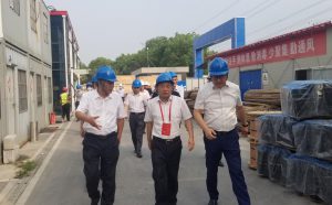泰州人大代表莅临我司视察新项目建设情况